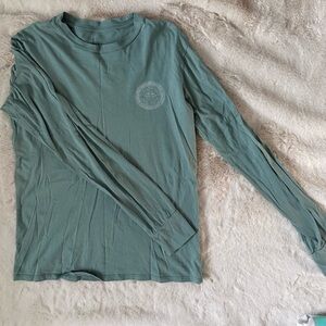 Teal Billabong Long Sleeve Shirt